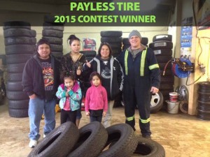 2015 Used Tire Coquitlam Contest Winner